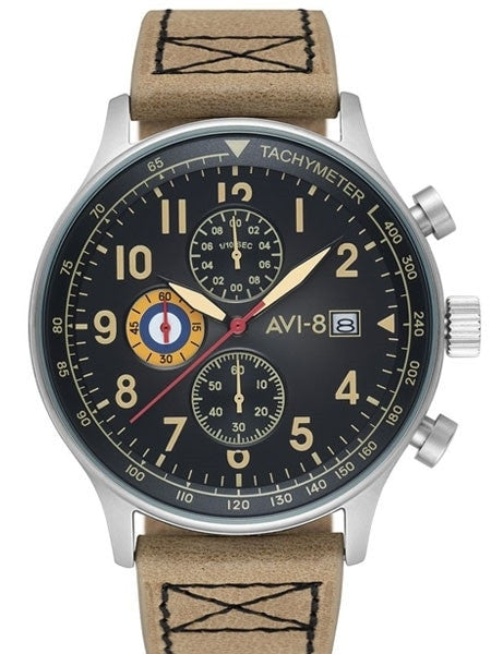AVI-8 Hawker Hurricane Aviator Chronograph Watch #AV-4011-0J