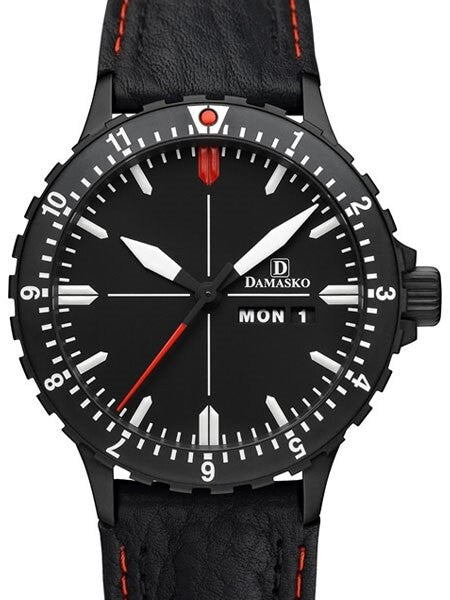 Damasko Swiss ETA Automatic with a Rotating 12-Hour Bezel and Stainless Steel Case #DA44BK