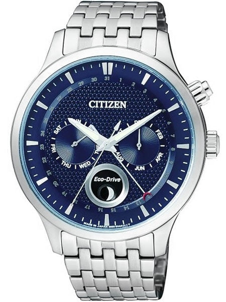 Citizen Eco-Drive Calendar Watch with Pointer Date, Sapphire Crystal #AP1050-56L