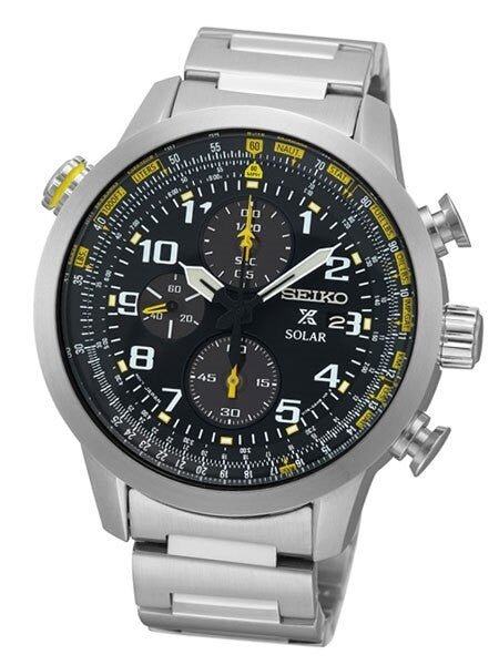 Seiko Prospex Solar Powered Quartz Chronograph #SSC369 — Long