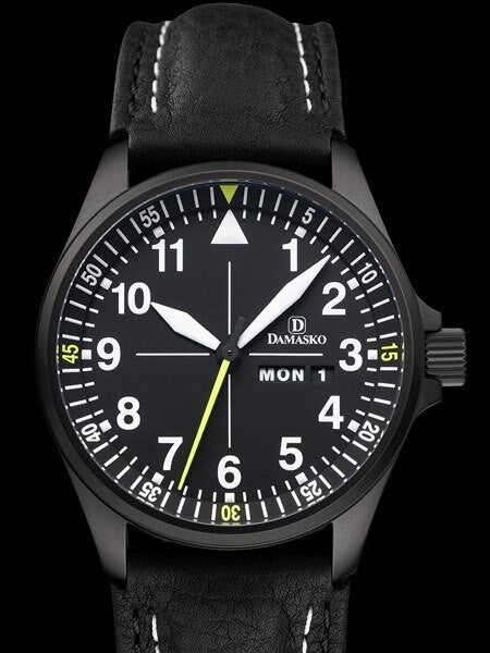 Damasko Swiss ETA Automatic with a 41.8mm Black Ion Stainless Steel Case #DA363BK