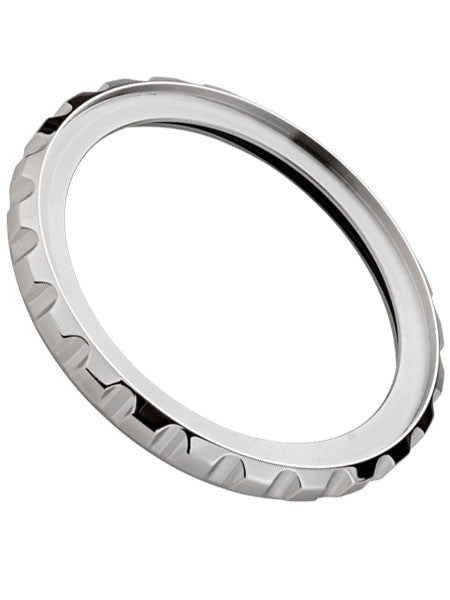Polished Stainless Steel (Big Tooth) Bezel for Seiko SKX007, SKX009, SKX173, 175, 011, A35 #B06-P
