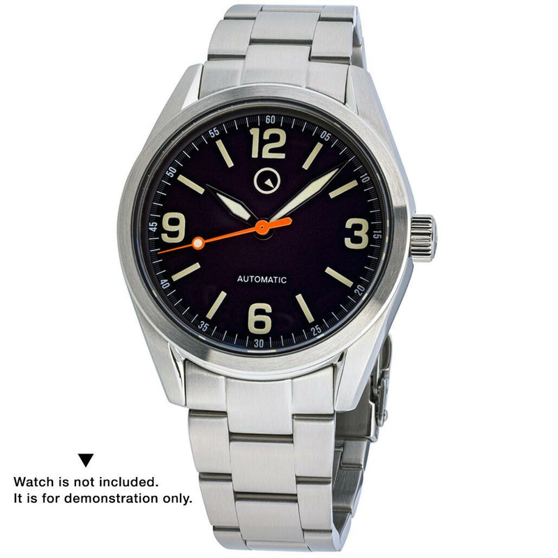 Islander 20mm Brushed Solid-Link Watch Bracelet for Islander ISL-54 and Melville GMT #BRAC-11