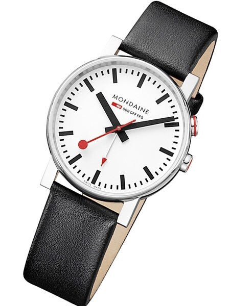 Mondaine Railways EVO Quartz Dress Watch with a Handy Alarm Feature  #A468-30352-11SBB