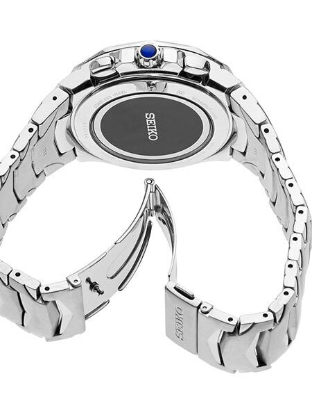 Seiko Coutura Radio Sync, Solar Powered, Dual Time, World Time Watch #SSG019