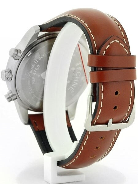 Techne 41.5mm SparrowHawk II Quartz Chronograph with 24-Hour Sub-Dial  #477.053