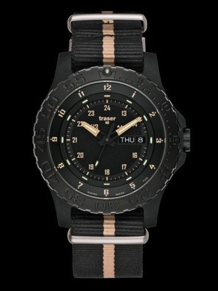Traser Sand Military Watch with 45mm Case and Sapphire Crystal #100232