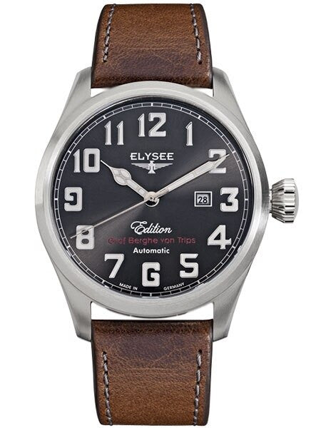 Elysee 46mm Hemmersbach Automatic Watch with Sapphire Crystal #38011