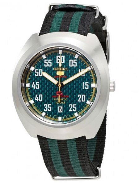 Seiko Sports 5 Automatic 23-Jewel Watch with a 44mm Turtle-Style Case #SRPA89K1
