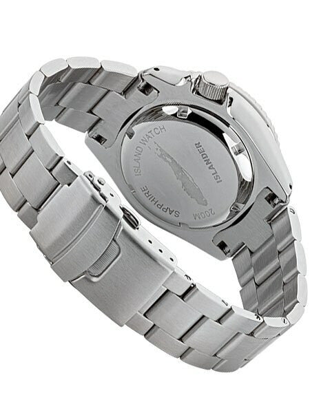 Scratch and Dent - Islander Automatic Dive Watch with AR Sapphire Crystal, and Luminous Sapphire Bezel Insert #ISL-09