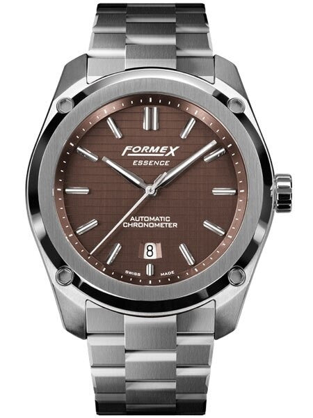 Formex Essence Swiss Automatic Chronometer with Brown Dial #0330.1.6351.100