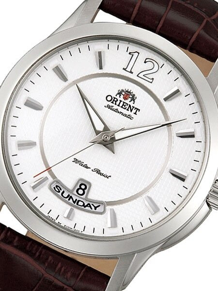 Orient Lexington Day and Date Automatic Watch with White Dial #EV0M003W