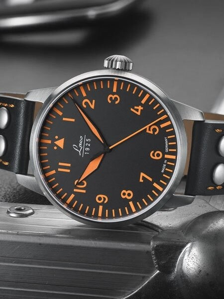 Laco Neapel Type A Dial Automatic Pilot Watch with Sapphire Crystal #861965