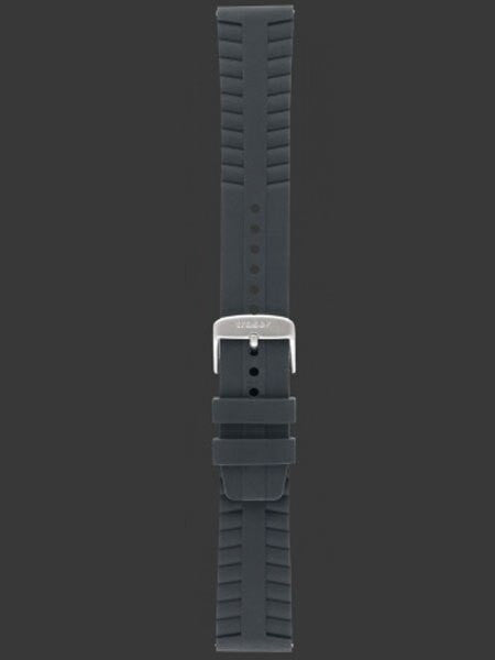 Traser OEM (22mm) Signature Silicone Rubber Watch Strap with Signed Clasp #traser44