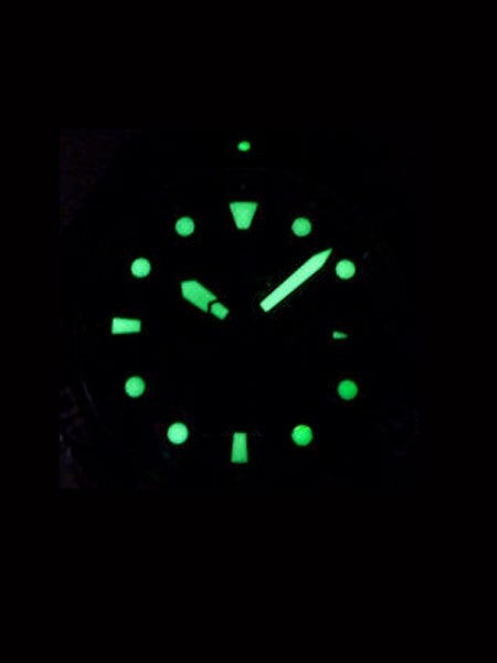 Orient Black Ray Raven 21-Jewel Automatic Dive Watch with Black PVD Bracelet  #EM65007B