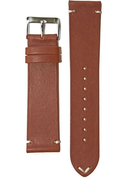 Horween Vintage Style Honey Brown Calfskin Leather with Matching Lining and Hand-Stitching #INS-HOR03