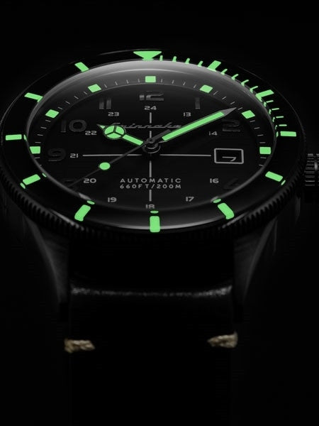 Spinnaker 43mm Cahill Automatic Dive Watch with Sapphire Crystal, Luminous Bezel #SP-5064-01