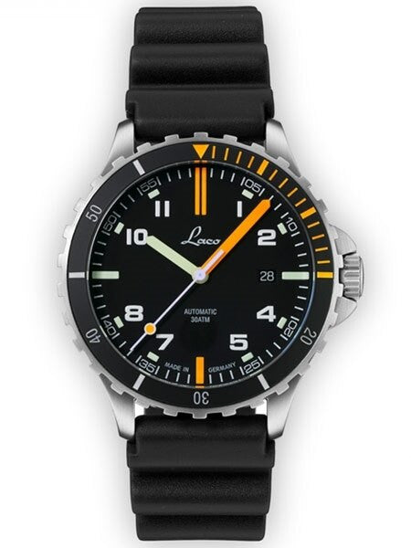 Laco Squad Mojave 300 Meter Dive Watch with a Double-Domed AR Sapphire Crystal #862109