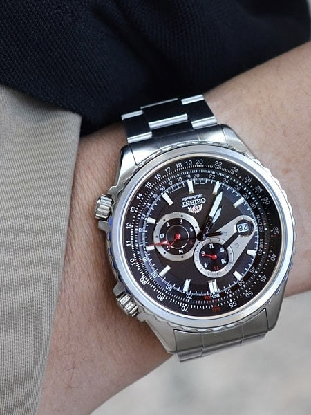 Orient Automatic Speedster Watch with Day and Date, 24-Hour Sub-Dial #ET0M001B