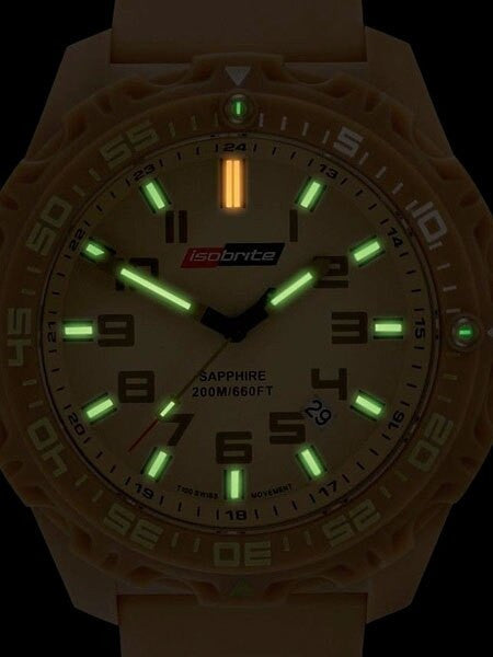 Armourlite Isobrite Tan Valor Watch with T-100 Tritium Illumination and Sapphire Crystal #ISO305