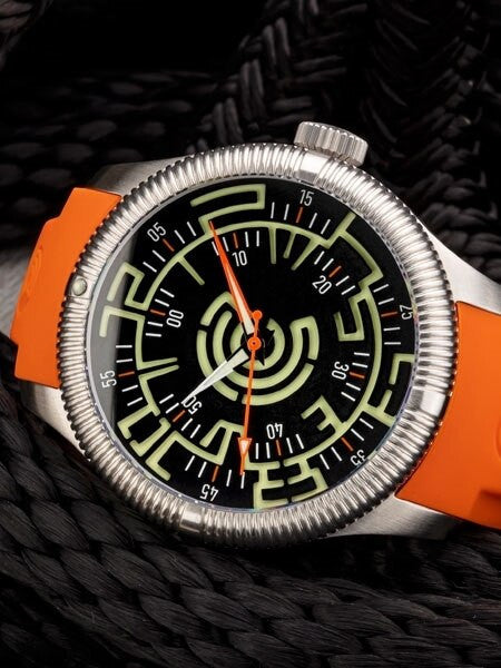 Ocean Crawler Lume Rush Diver Swiss Automatic Watch with AR Sapphire Crystal #CD-941