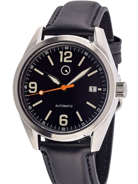 Islander Automatic Watch with Leather Strap and an AR Dome Sapphire Crystal #ISL-53