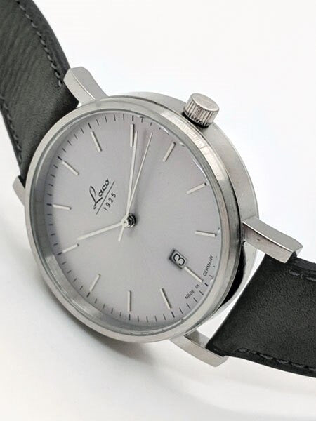 Laco Classic Silber 40 Automatic Dress Watch with a Silver Dial, 40mm Case #862080