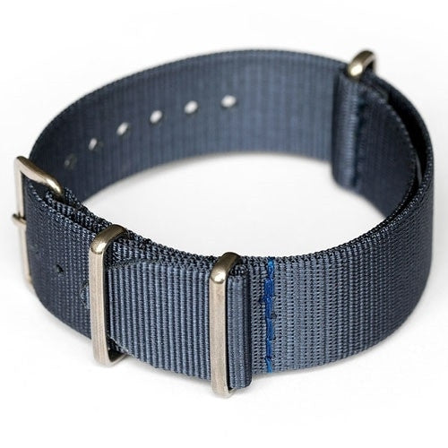 ADPT Navy Nylon Strap with 316L Stainless Steel Buckle and Keepers  #MSN-ADPTNAV