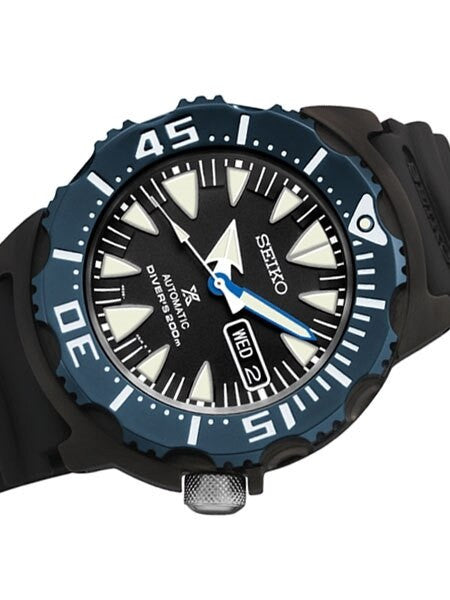 Seiko Prospex Monster with 24-Jewel Automatic Movement and Blue