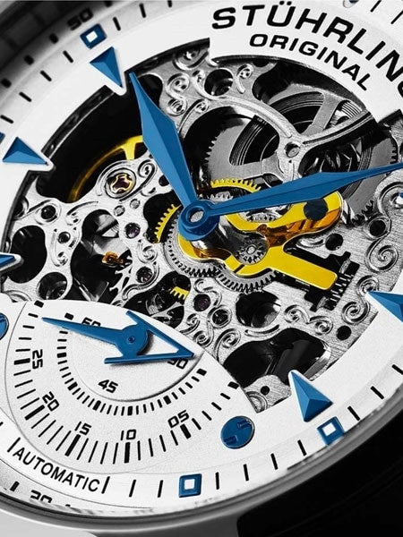 Stuhrling Executive Semi-Skeleton Automatic Watch with 44mm Case #133.33152