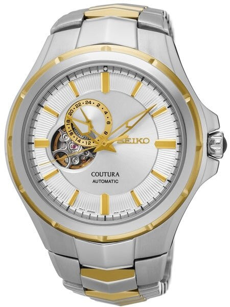 Seiko Coutura Automatic 24-Jewel Watch with an Open Heart Dial #SSA314