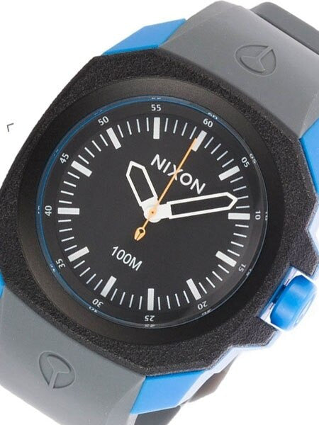 Nixon Ruckus Watch with 41mm Polycarbonate Case, White Hands and Markers #A349-1537