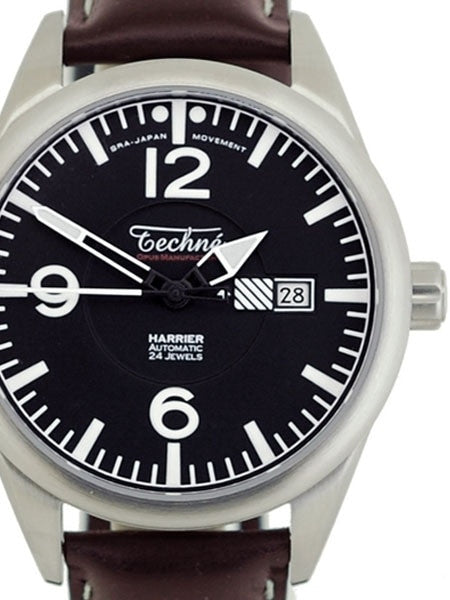 Techne Automatic 41mm Harrier Aviator Watch with Anti-Reflective Sapphire Crystal  #363.052