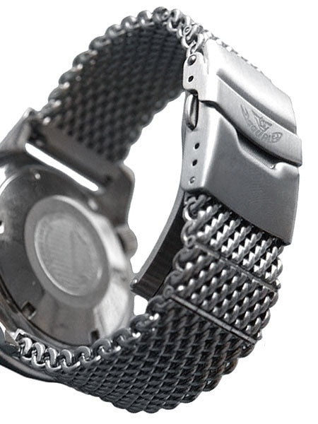 Squale Blasted Mesh Bracelet for 50 Atmos Diver (1521) #CINSS20-Blasted