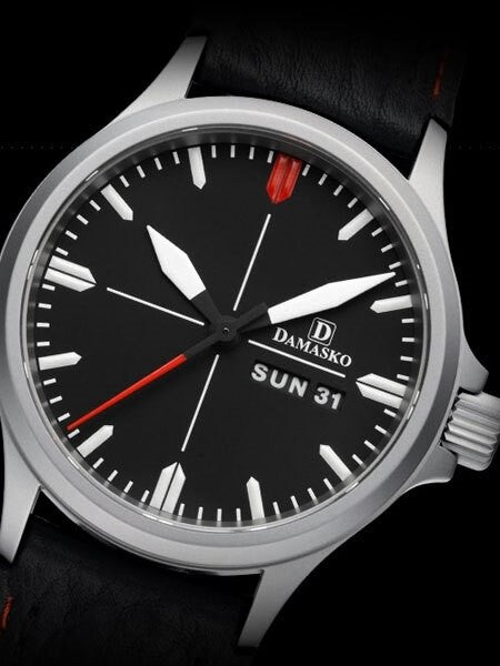 Damasko Swiss ETA Automatic with a 40mm Bead-Blasted Stainless Steel Case #DA34
