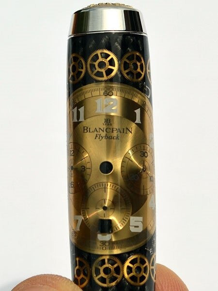 Artisan Crafted Collectable Pen made with Blancpain dial and assorted gears, cogs, screws and bridges #WPP701RB