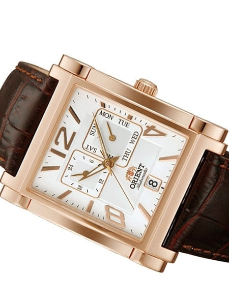 Orient Galant Automatic Dress Watch with 24-hr Sub-dial, Day-Date #ETAC008W