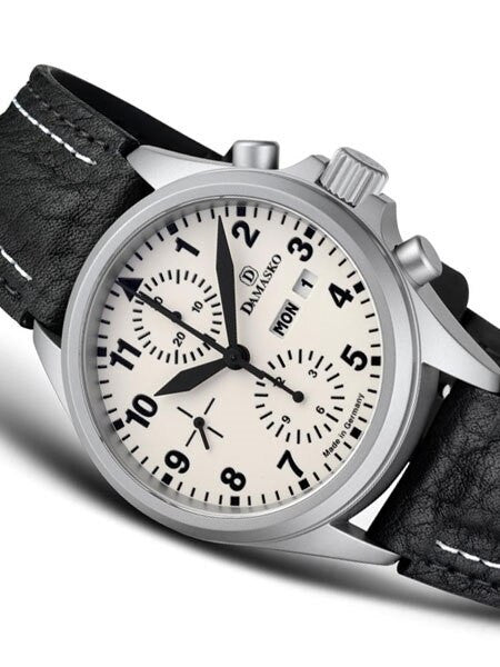 Damasko Swiss Valjoux 7750 Chronograph with a 60-Minute Stopwatch and 12-Hour Totalizer #DC57
