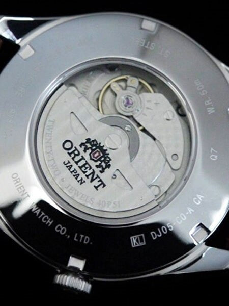 Orient Automatic GMT (dual time)  with Sapphire Crystal and Power Reserve #DJ05003W
