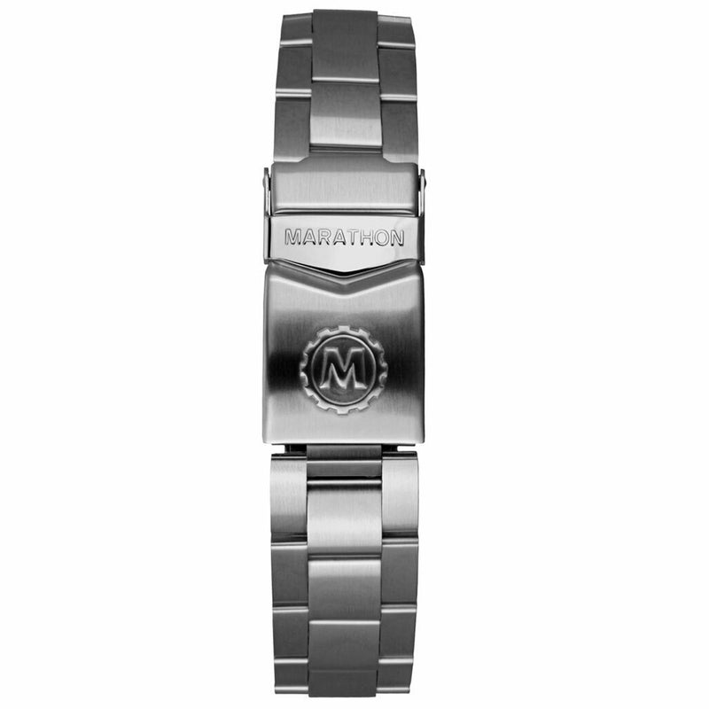 Marathon Brushed Finish Solid Link Bracelet #WW005016MA-A (18mm)