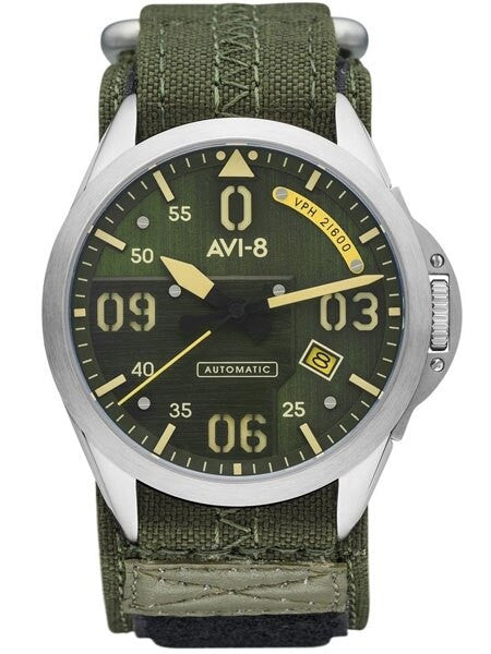 AVI-8 24-Jewel Automatic Bottisham Limited Edition P-51 Mustang #AV-4069-02