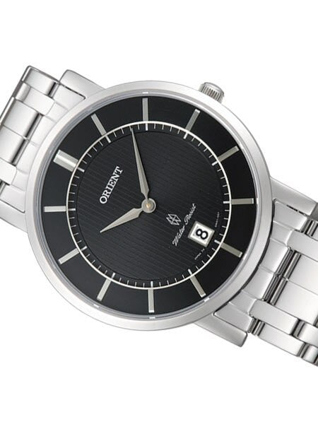 Orient Class Quartz Dress Watch with Sapphire Crystal and Black Dial  #GW01005B
