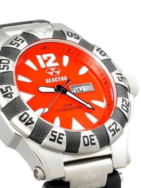 Reactor Gamma SS 300 Meter Dive Watch with SuperLuminova Illumination and Stainless Steel Case #53811