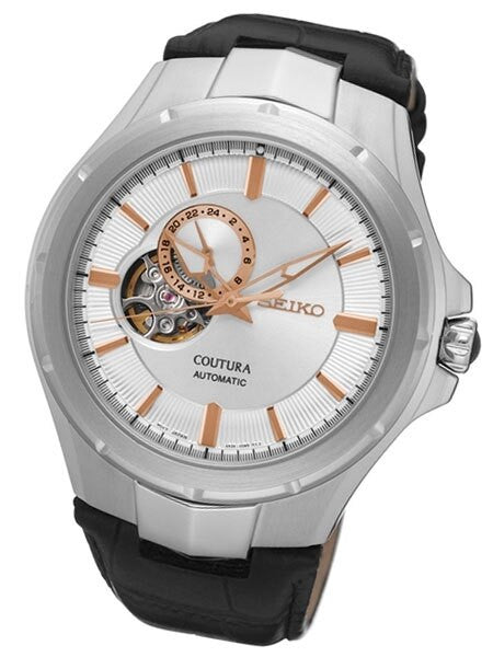 Seiko Coutura Automatic 24-Jewel Watch with an Open Heart Dial #SSA313