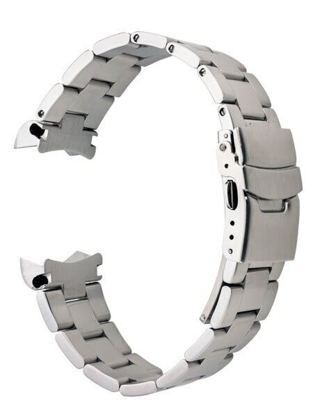 Islander 20mm Brushed Solid-Link Watch Bracelet for Islander ISL-54 and Melville GMT #BRAC-11