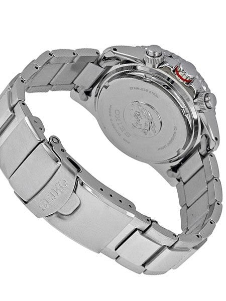 Seiko Solar Quartz Chronograph with Stop-Watch and 24-hour Sub-Dial  #SSC019