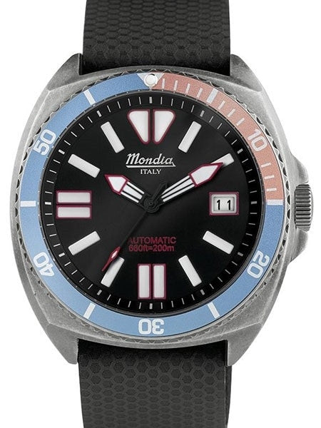 Mondia 200 Meter Automatic Dive Watch with Black Dial #MI788GU-BLRD-02BK-CT