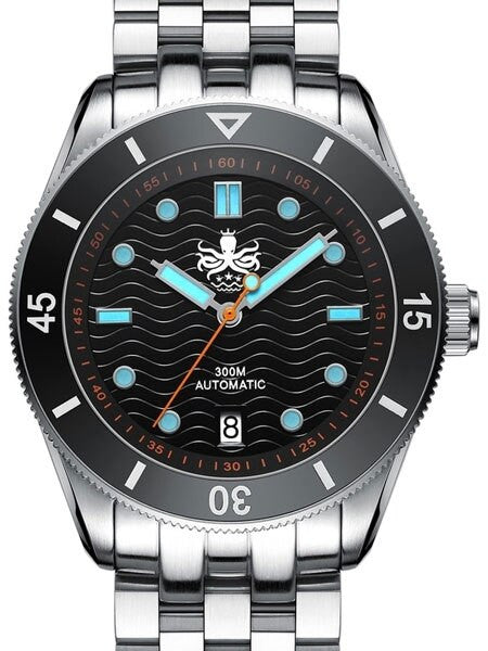 Scratch and Dent - PHOIBOS Wave Master 300-Meter Automatic Dive Watch with AR Sapphire Crystal #PY010C
