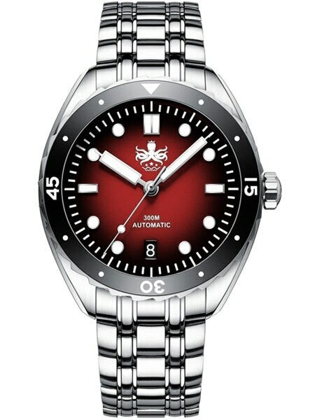 Scratch and Dent - PHOIBOS Eagle Ray 300-Meter Automatic Dive Watch with Double Dome AR Sapphire Crystal #PY025D