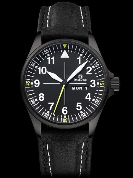 Damasko Swiss ETA Automatic with a 41.8mm Black Ion Stainless Steel Case #DA363BK